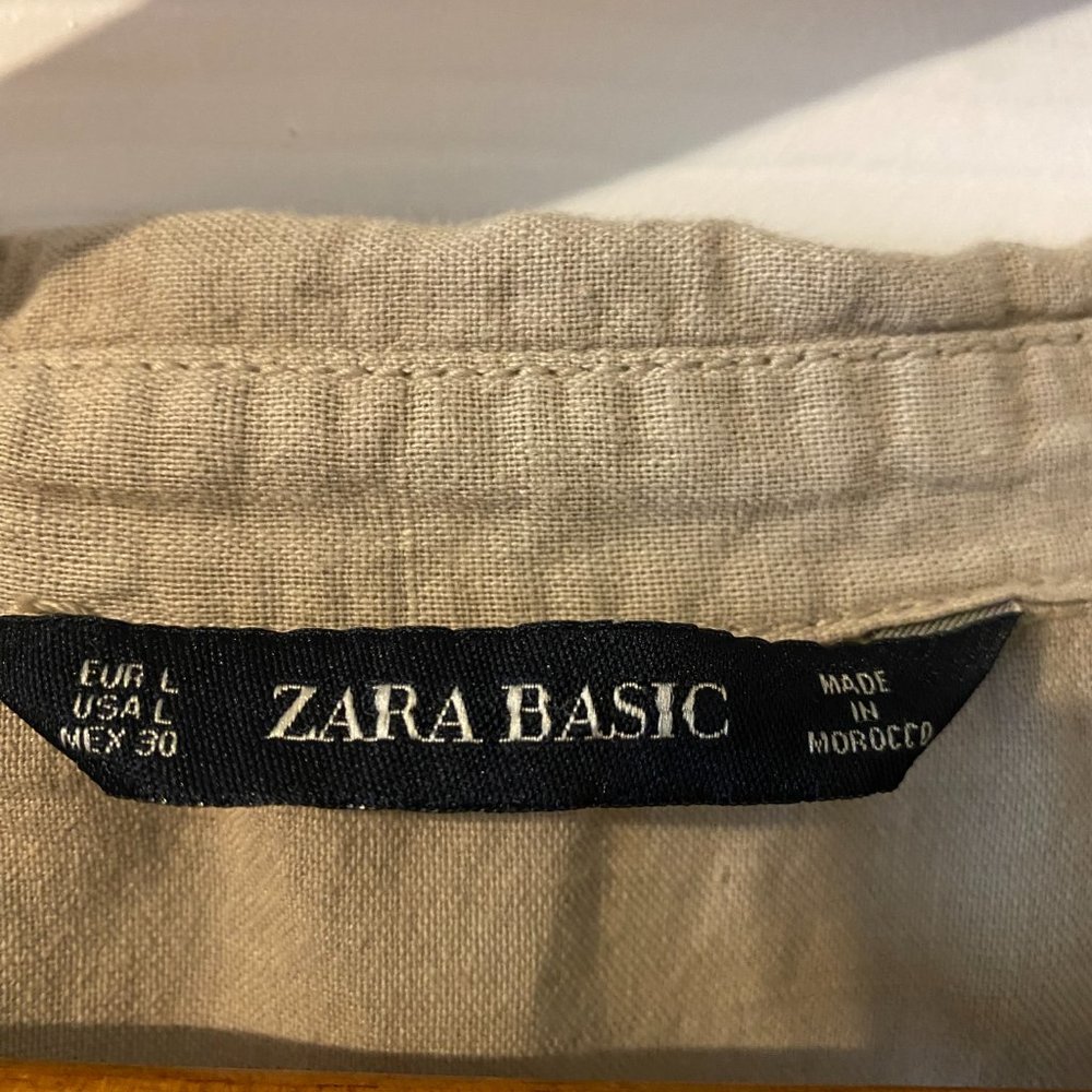 Zara Basic Button Up Dress - Picture 5 of 5